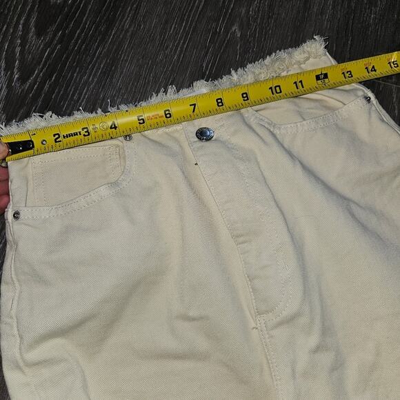 WeWoreWhat Frayed Straight Jeans Size 26 - Picture 7 of 7